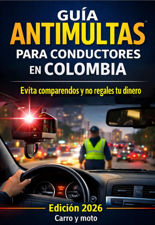¿Quieres dejar de pagar comparendos y manejar tranquilo en 2026?